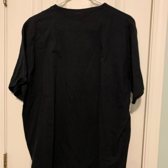Port & Co. Motorcycle black tee, size 2XL - Picture 2 of 6